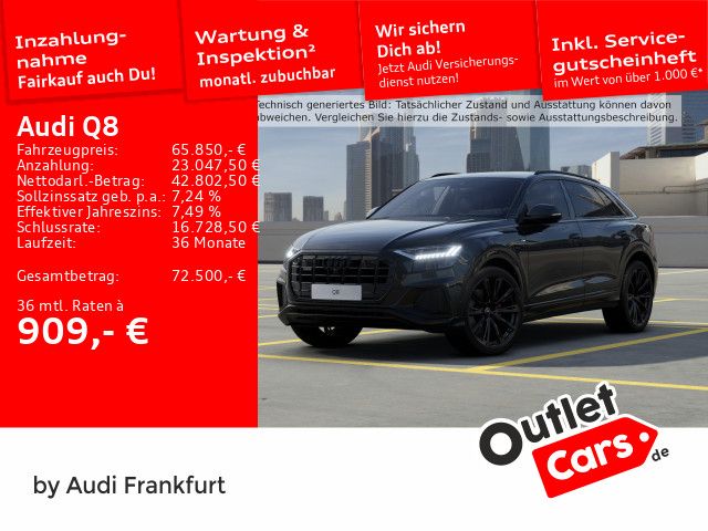 Audi Q8 80.660 km 65.850 € Frankfurt am Main 60326