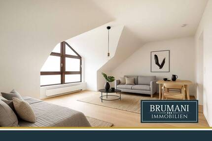 BRUMANI | 1-Zimmer Dachgeschoss Wohnung mit einem Duplexstellplatz in Freiburg-Wiehre 1 zimmer