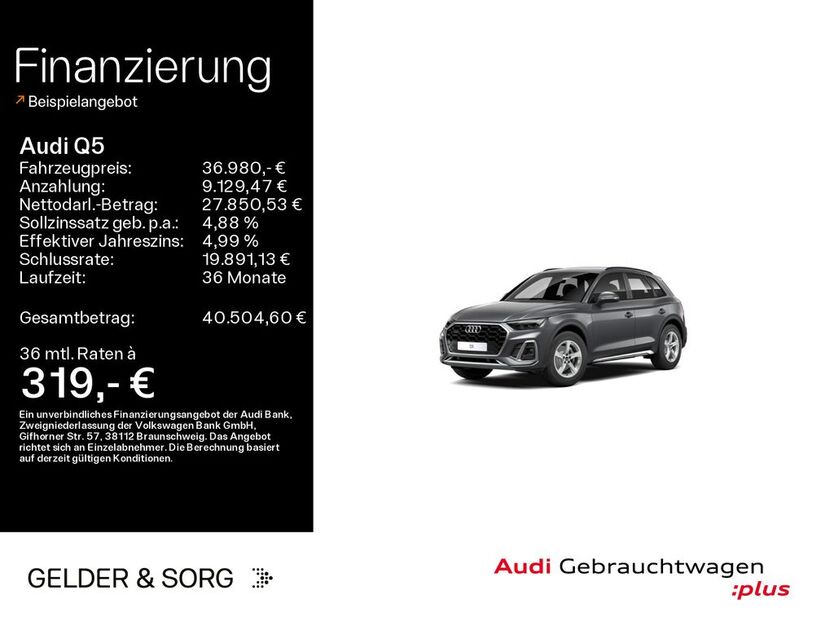Audi Q5 39.300 km 36.980 € Haßfurt 97437