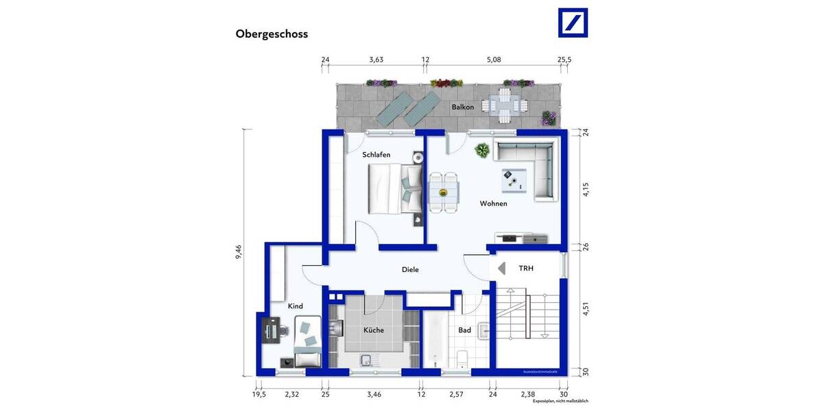 Etagenwohnung Fröndenberg Frömern - 3 Zimmer, 75 m&sup2;, 115.000&euro; | Angebot:25958905