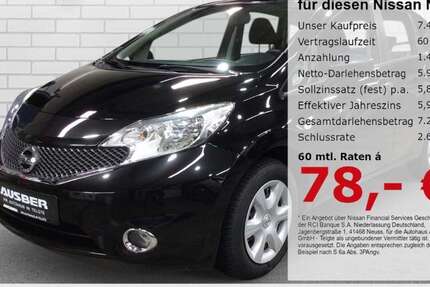 Nissan Note 64.998 km 7.440 &euro; Telgte 48291