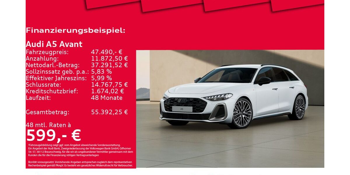 Audi A5 11.201 km 47.490 &euro; Hannover 30179