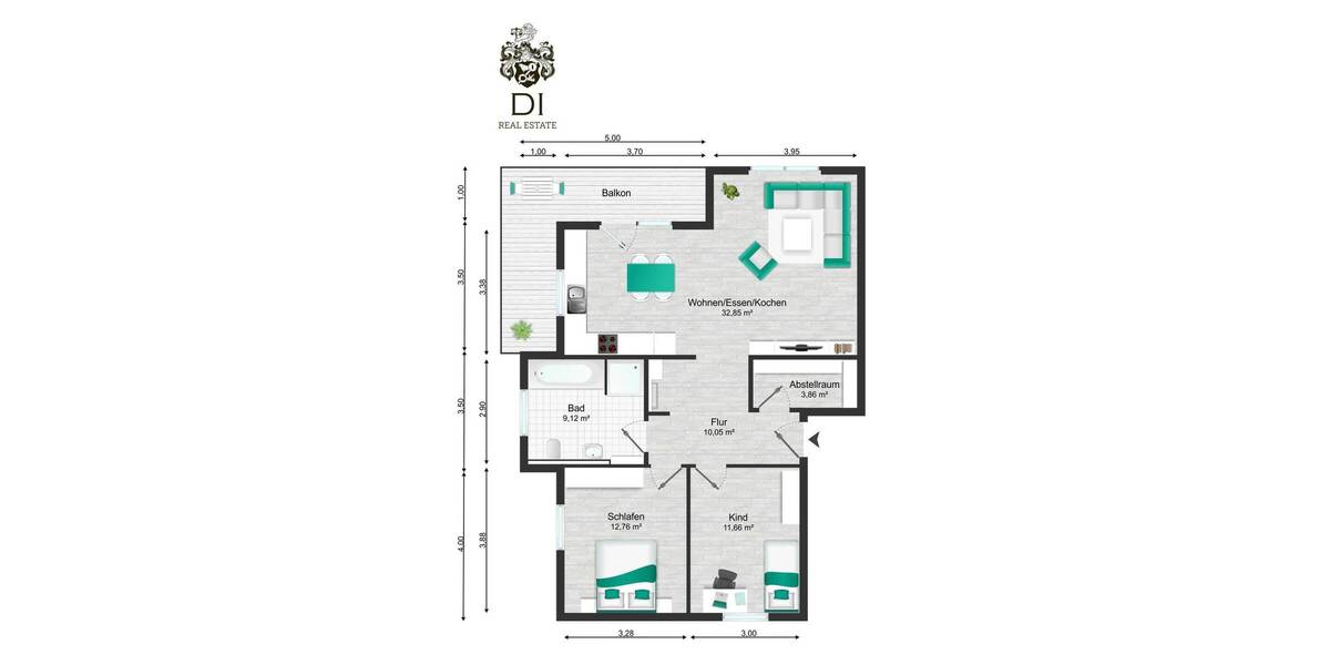 Etagenwohnung Boxberg Kupprichhausen - 3 Zimmer, 85 m&sup2;, 920&euro; | Angebot:26155879