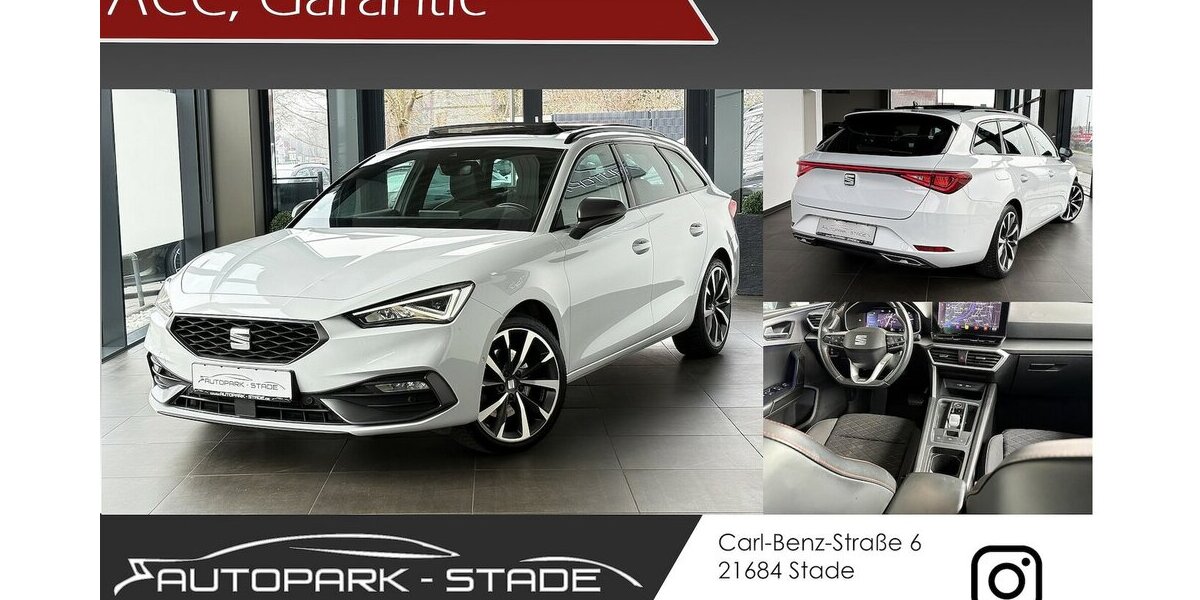 Seat Leon 2.0 TDI FR LED ACC VirtualCockpit Pano 147.000 km 16.790 &euro; Stade 21682