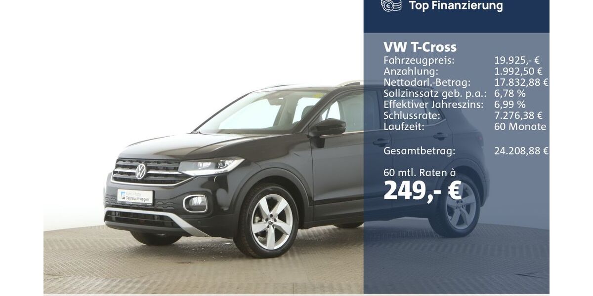 VW T-Cross 11.539 km 19.925 &euro; Jesteburg 21266