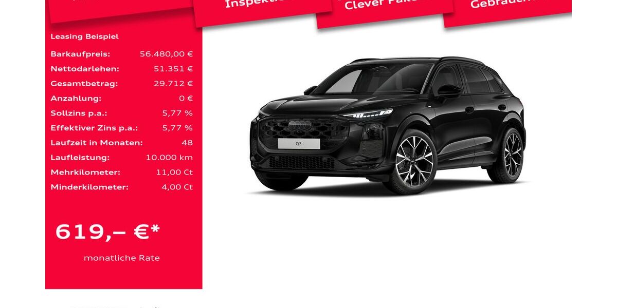 Audi Q3 1.009 km 56.480 &euro; Leverkusen 51373