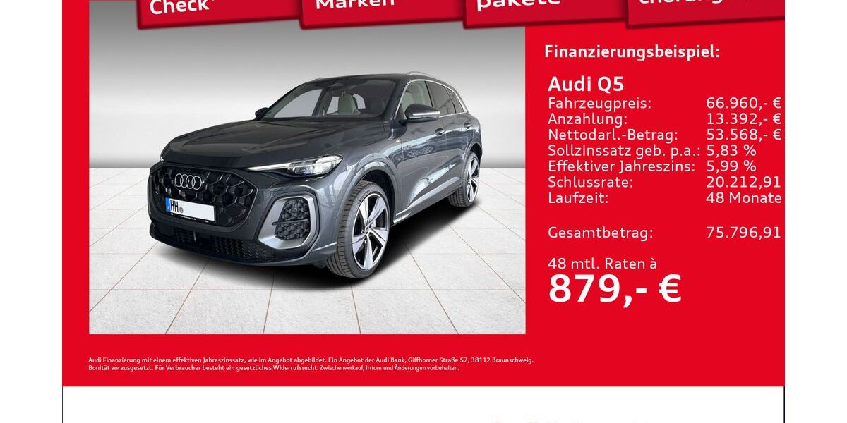 Audi Q5 1.890 km 66.960 &euro; Hamburg 22419