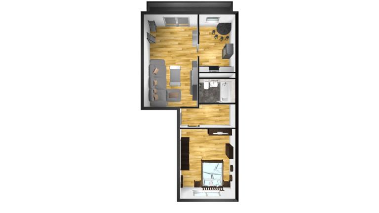Etagenwohnung Dessau-Roßlau Dessau - 2 Zimmer, 57 m&sup2;, 325&euro; | Angebot:24689822