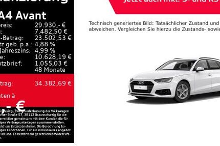 Audi A4 35.225 km 29.930 € Freiburg 79115