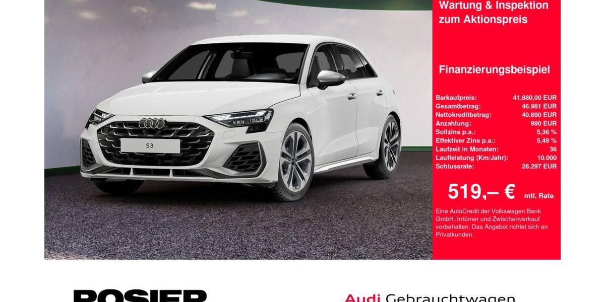 Audi S3 17.783 km 41.880 &euro; Stendal 39576