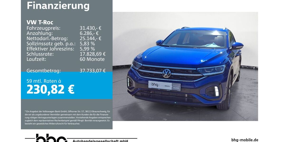 VW T-Roc 24.114 km 31.430 &euro; Reutlingen 72770