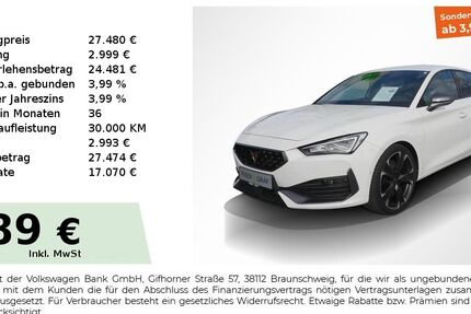 Cupra Leon 27.990 km 26.780 &euro; Fürth 90763