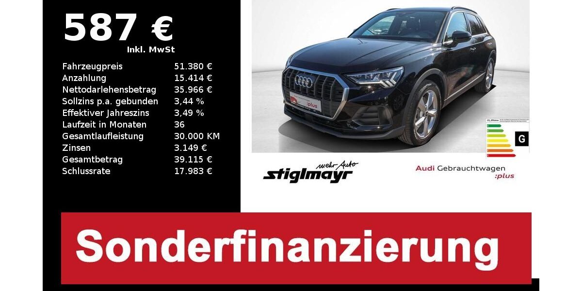 Audi Q3 6.932 km 51.380 &euro; Pfaffenhofen 85276
