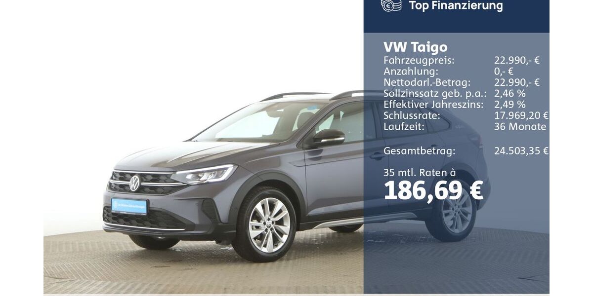 VW Taigo 26.292 km 22.620 &euro; Jesteburg 21266