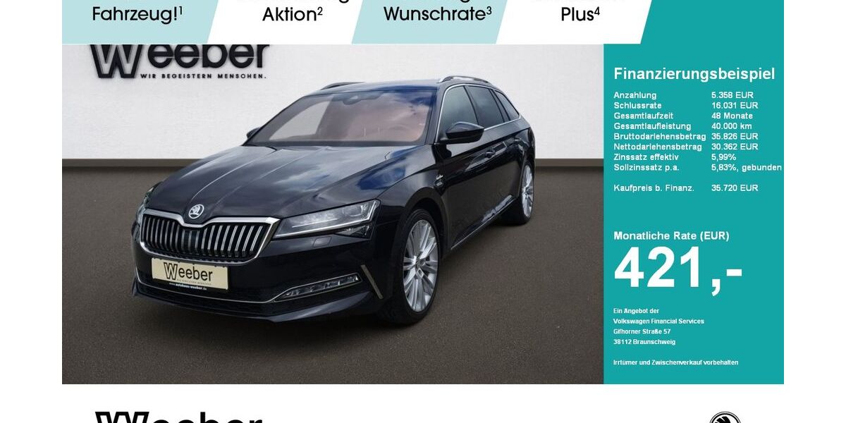 Skoda Superb 33.715 km 35.720 &euro; Calw 75365
