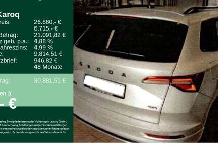 Skoda Karoq 67.911 km 26.860 &euro; Balingen 72336