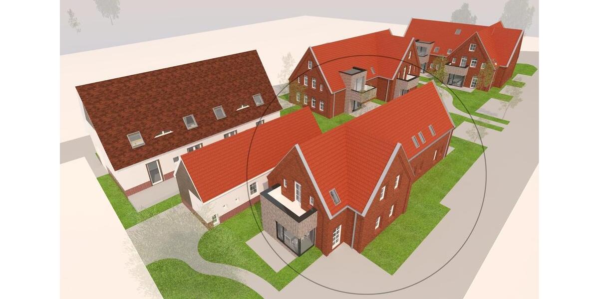 Erdgeschoßwohnung Neuenhaus - 2 Zimmer, 66 m&sup2;, 870&euro; | Angebot:25919285