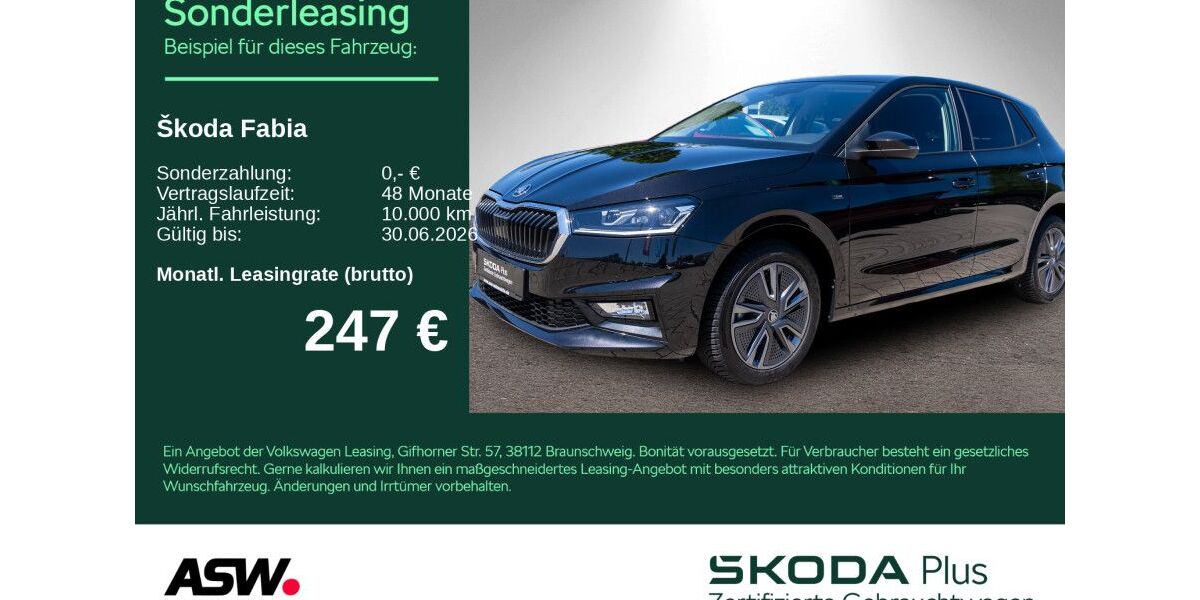Skoda Fabia 24.800 km 23.830 &euro; Bad Rappenau 74906