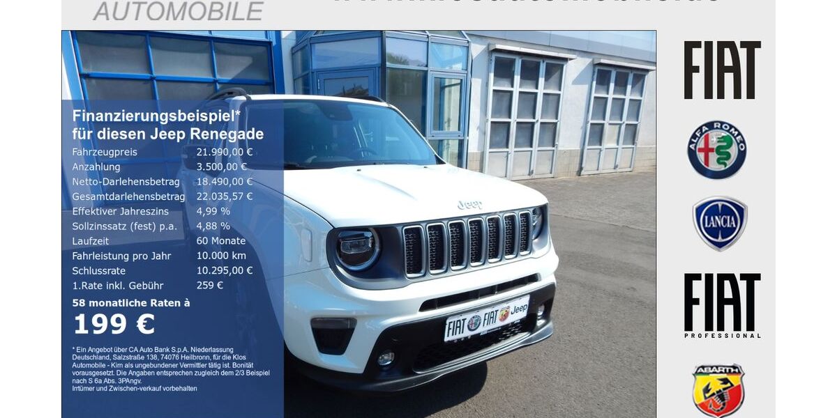 Jeep Renegade 29.096 km 21.990 &euro; Kirn 55606