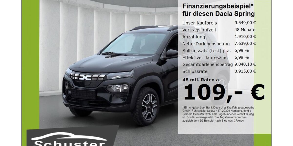 Dacia Spring 20.026 km 9.250 &euro; Ruhstorf 94099