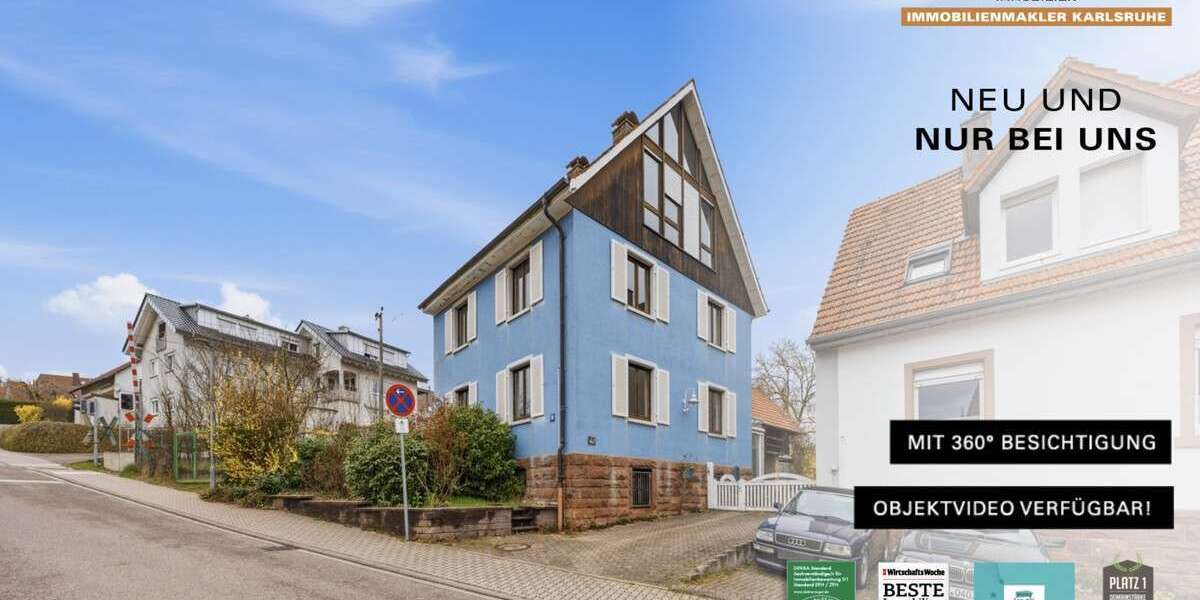 Einfamilienhaus Karlsbad / Langensteinbach Langensteinbach - 9 Zimmer, 203 m&sup2;, 449.000&euro; | Angebot:25908338