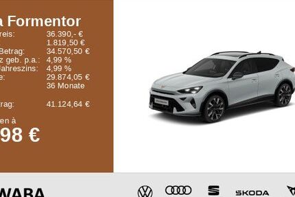 Cupra Formentor 10.600 km 36.390 &euro; Gersthofen 86368