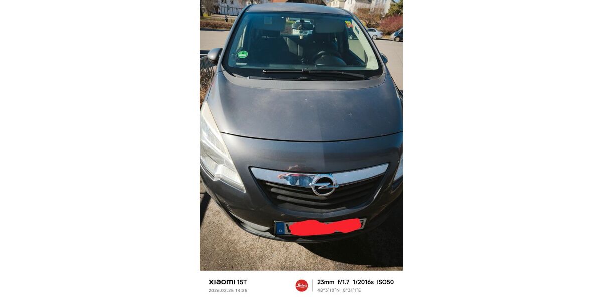 Opel Meriva 160.000 km 6.400 &euro; Villingen-Schwenningen 78056