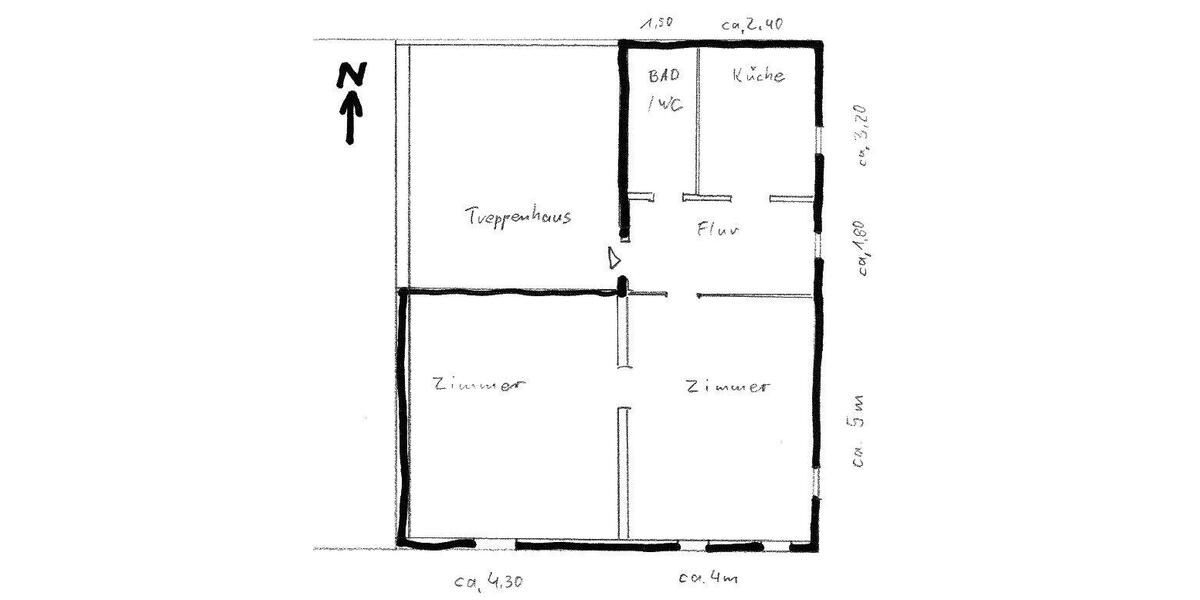 Etagenwohnung Jena Lobeda-Altstadt - 2 Zimmer, 62 m&sup2;, 196.000&euro; | Angebot:26915859