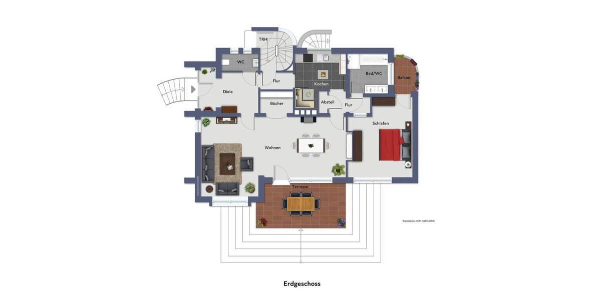 Liebhaber aufgepasst! *Herrschaftliches Zweifamilienhaus an der Piusallee* 6 zimmer