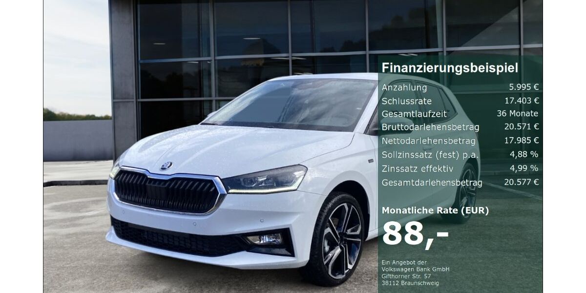 Skoda Fabia 9.800 km 23.650 &euro; Langenhagen 30853