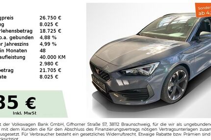 Cupra Leon 30.150 km 26.750 &euro; Nürnberg 90441