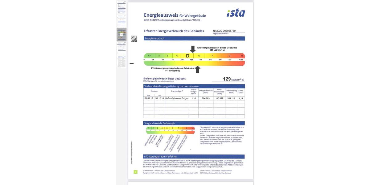 Etagenwohnung Wallenhorst - 3 Zimmer, 95 m&sup2;, 860&euro; | Angebot:26227813