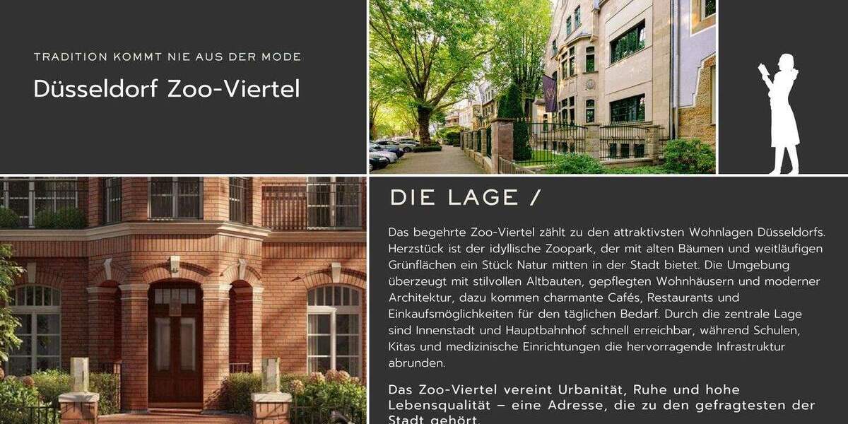 Etagenwohnung Düsseldorf Düsseltal - 2 Zimmer, 47 m&sup2;, 240.000&euro; | Angebot:25566237
