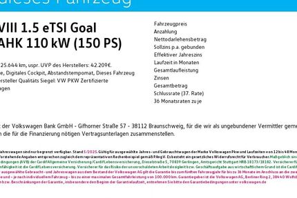 VW Golf 25.644 km 29.950 &euro; Ingolstadt 85053