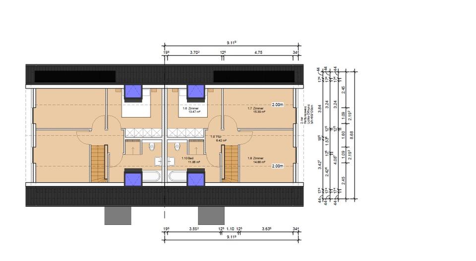 Doppelhaushälfte Hanstedt - 4 Zimmer, 120 m&sup2;, 1.725&euro; | Angebot:25865572