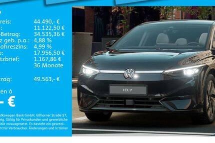 VW ID.7 27.027 km 44.490 &euro; München 80935