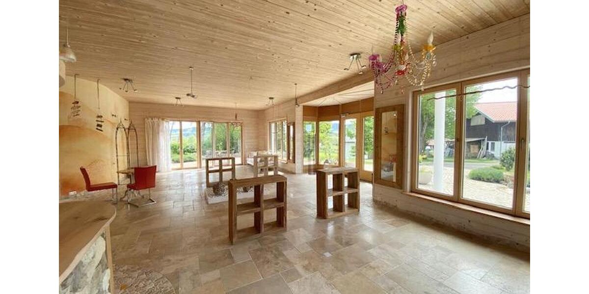 einzigartige BueroGeschäftsräume im Allgäu bei Kempten, See- und Bergsicht und Business-Fengshui zimmer