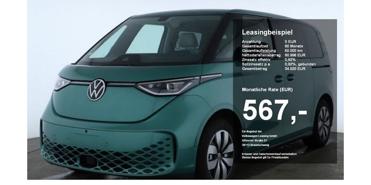 VW ID. Buzz 13.344 km 59.200 &euro; Regen 94209