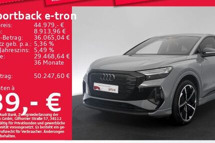 Audi Q4 e-tron 33.356 km 41.885 &euro; Eching 85386