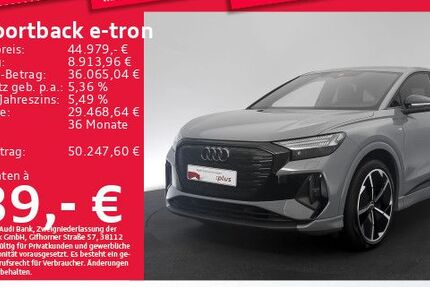 Audi Q4 e-tron 33.356 km 44.781 &euro; Eching 85386