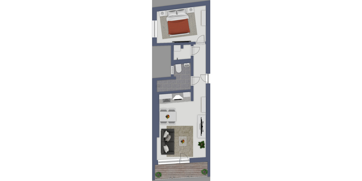 Etagenwohnung Mölln - 2 Zimmer, 67 m&sup2;, 257.500&euro; | Angebot:25984588