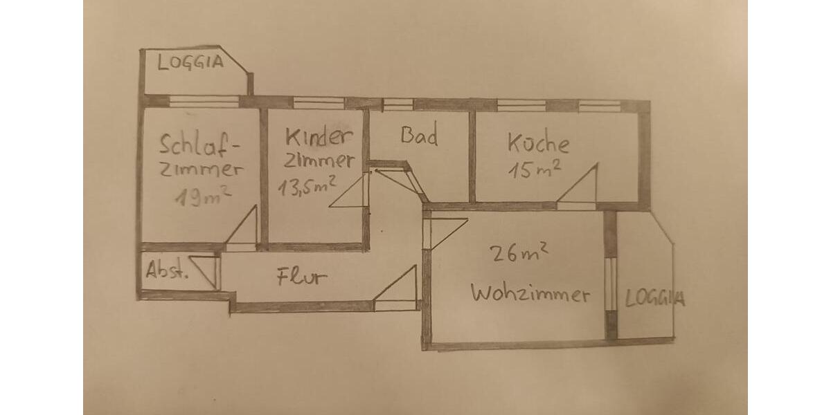 Etagenwohnung Burgkirchen an der Alz - 3 Zimmer, 103 m&sup2;, 319.000&euro; | Angebot:25942091