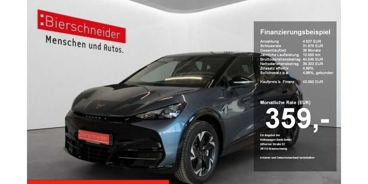 Cupra Tavascan 2.000 km 43.950 &euro; Regensburg 93055