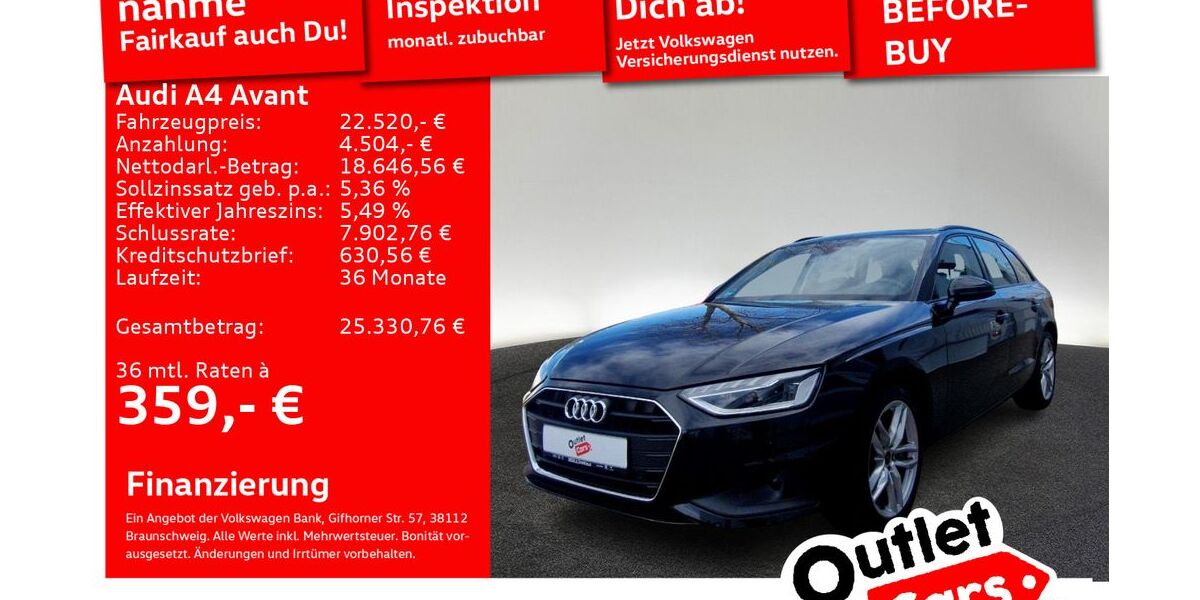 Audi A4 84.744 km 22.520 &euro; Senden 89250