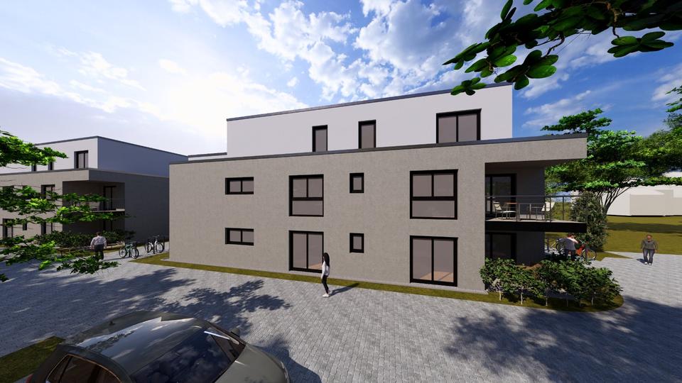 Erstbezug! Exklusive 3-Zimmer-Penthousewohnung mit Dachterrasse & Gäste-Bad in Waltrop-Zentrum 3 zimmer