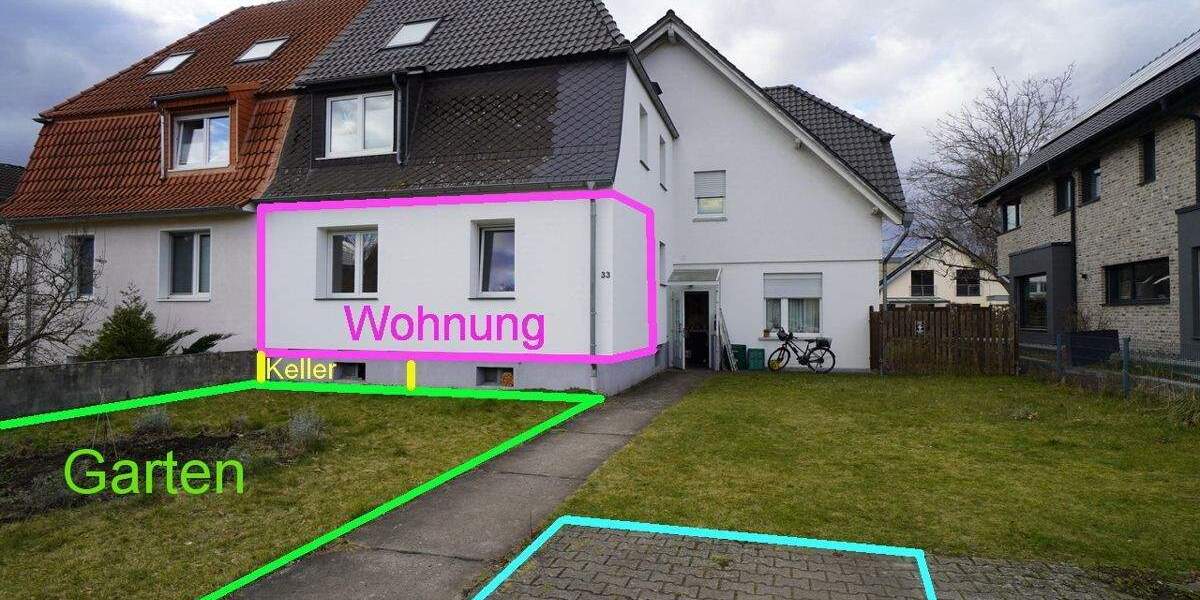 Etagenwohnung Paderborn Kernstadt - 2 Zimmer, 53 m&sup2;, 155.000&euro; | Angebot:25340684