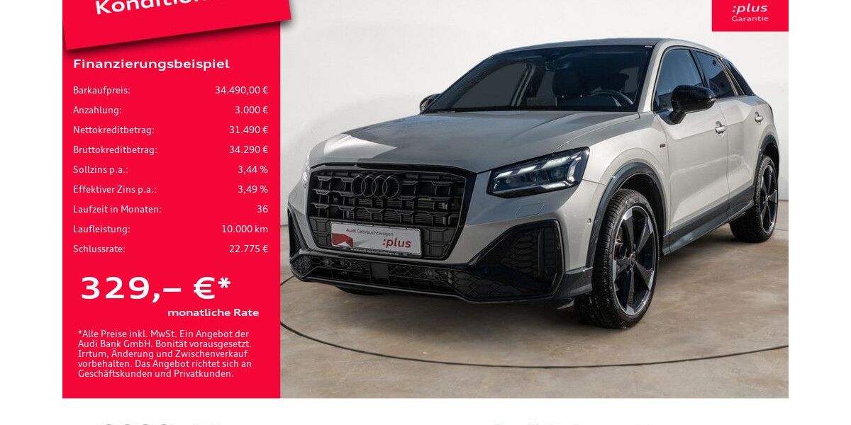 Audi Q2 4.042 km 33.490 &euro; Potsdam 14482