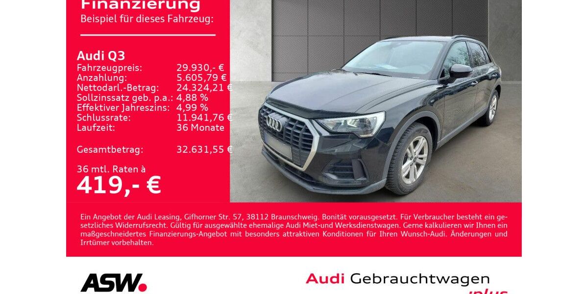 Audi Q3 101.600 km 28.630 &euro; Heilbronn 74074