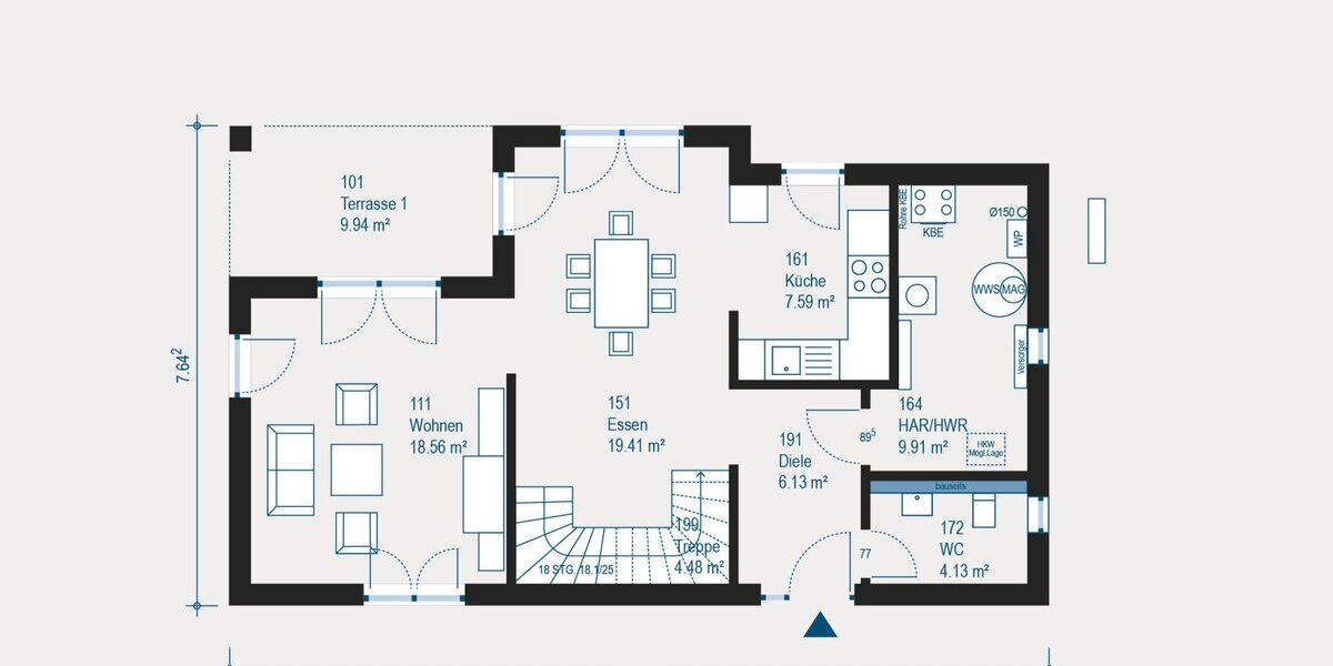 Individuelle Stadtvilla in Swisttal - Ihr Traumhaus mit flexibler Gestaltung und Profi-Unterstützung - Villa Swisttal | Angebot:27302103