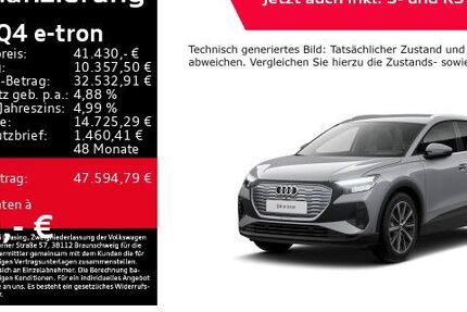 Audi Q4 e-tron 6.005 km 41.430 € Rottweil 78628